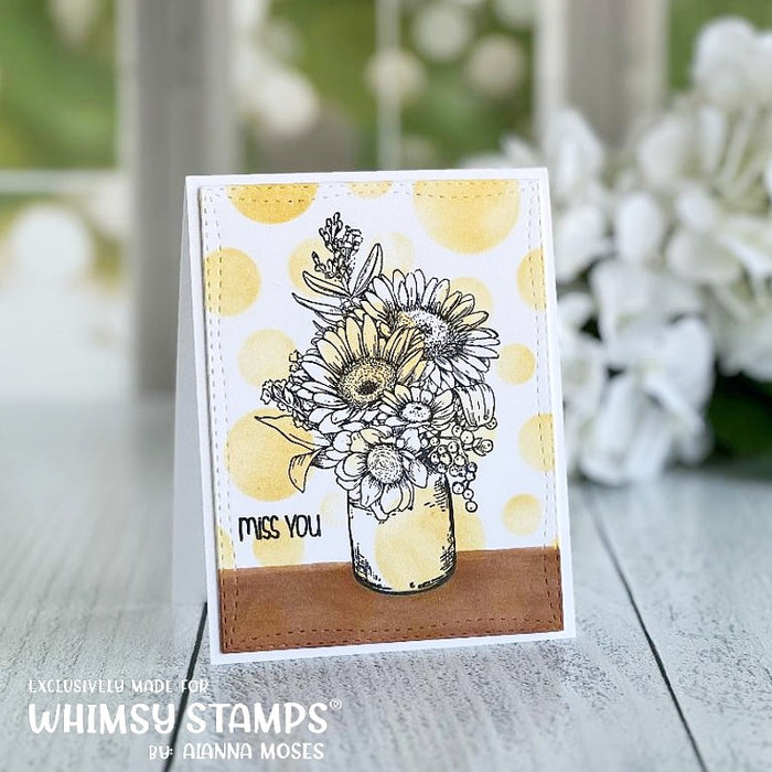 Dotty - 6x9 Stencil - Whimsy Stamps
