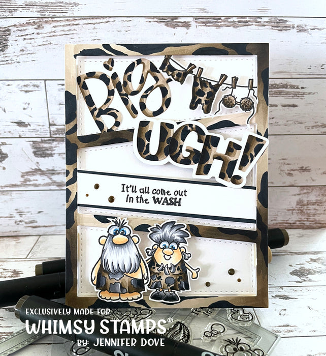 **NEW Ancient Days Wash Clear Stamps - Whimsy Stamps