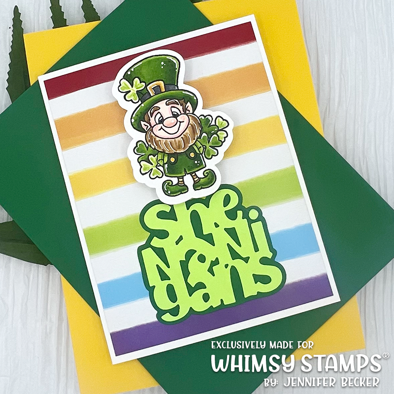 **NEW Lucky Leprechauns Clear Stamps - Whimsy Stamps