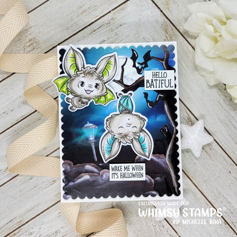 **NEW Cutie Batootie Clear Stamps - Whimsy Stamps