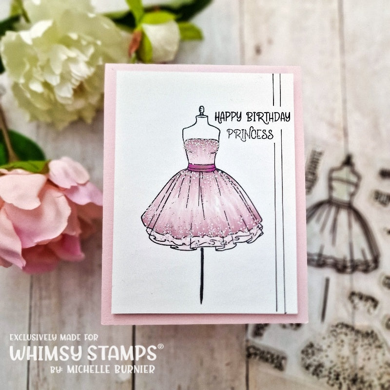 **NEW Bling Queen Clear Stamps - Whimsy Stamps