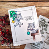 **NEW Cat Do Christmas Two Clear Stamps - Whimsy Stamps