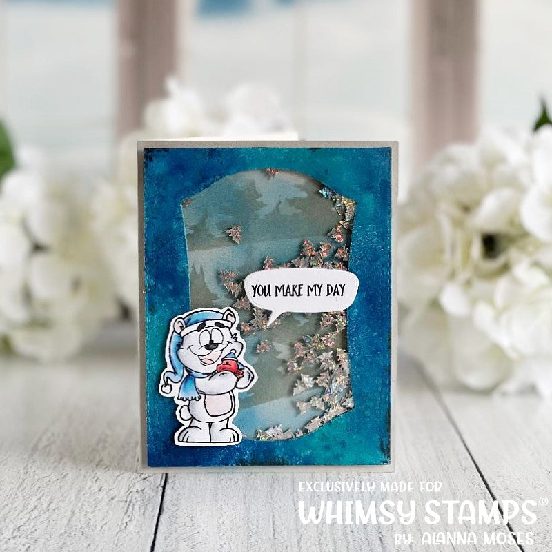 **NEW Polar Opposites Clear Stamps - Whimsy Stamps