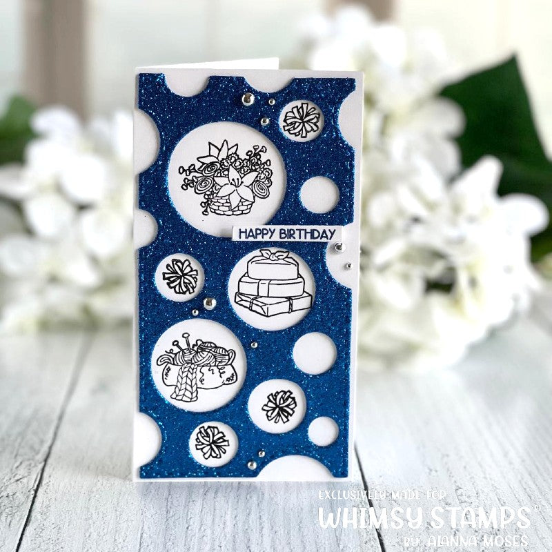 **NEW Mini Slim Swiss Dots Die - Whimsy Stamps