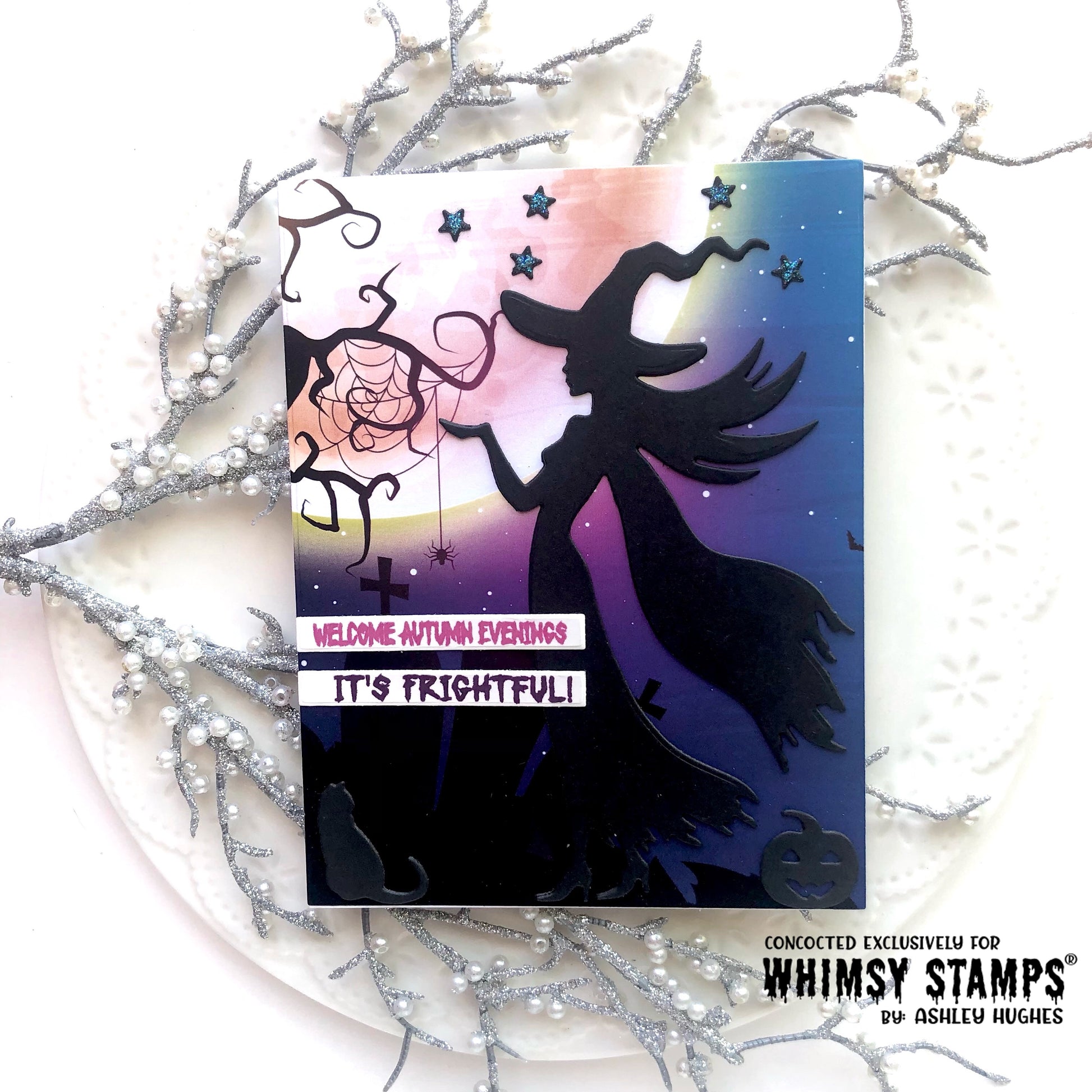 **NEW Witch Whispers Die Set - Whimsy Stamps