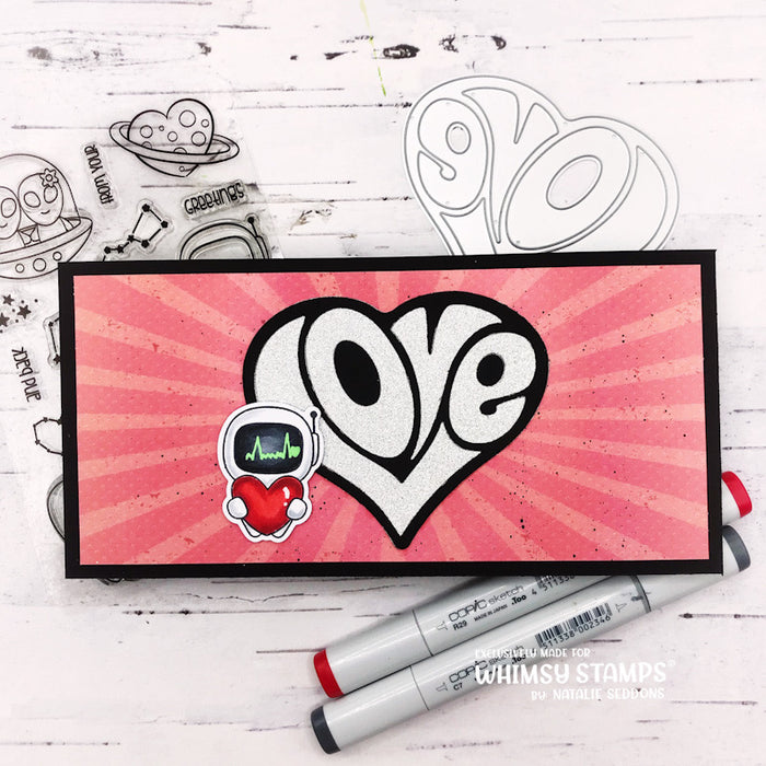 **NEW Love Heart Die - Whimsy Stamps