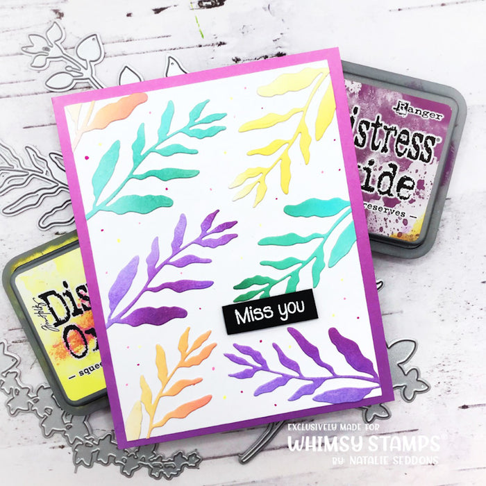 **NEW Wild Weeds Die Set - Whimsy Stamps
