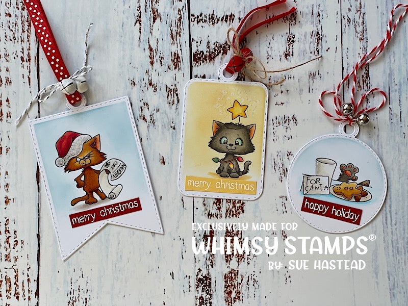 **NEW Cat Do Christmas Clear Stamps - Whimsy Stamps