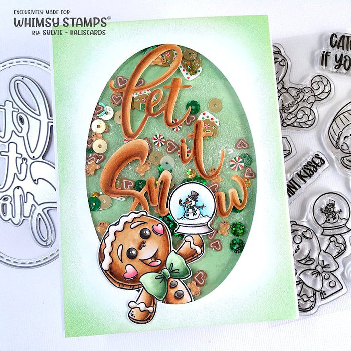 **NEW Let it Snow Die Set - Whimsy Stamps