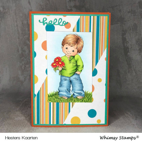 Flowers for You - Digital Stamp - Whimsy Stamps