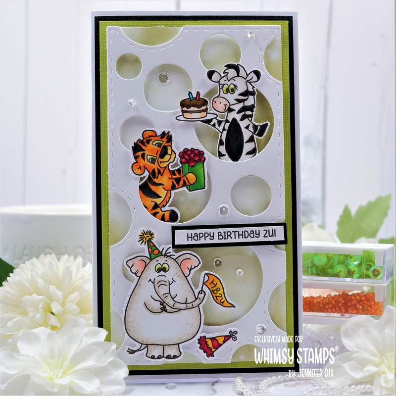 **NEW Mini Slim Swiss Dots Die - Whimsy Stamps