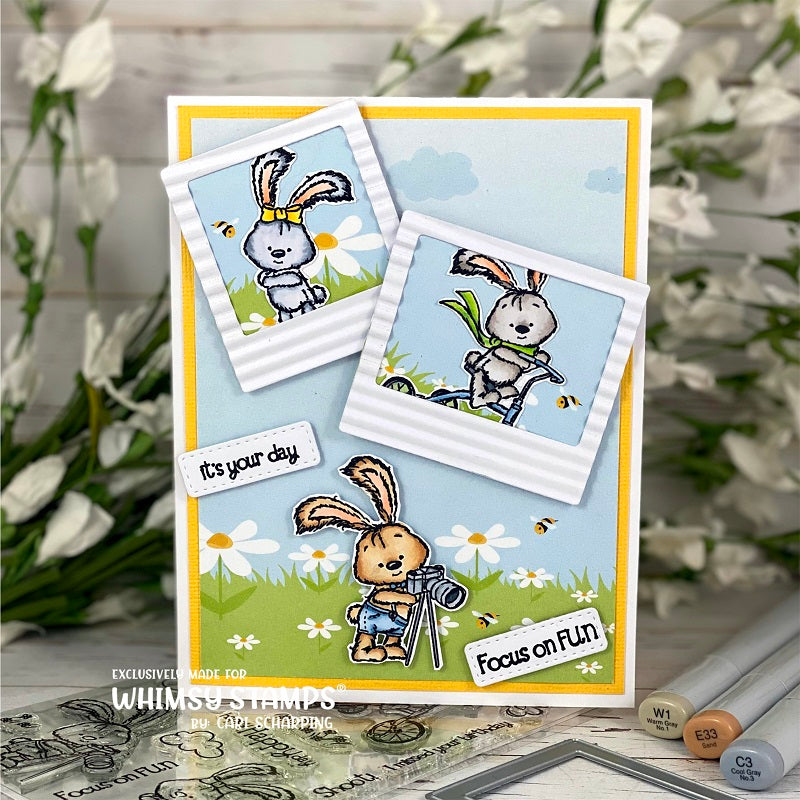 6x6 Paper Pack - Bizzy Bees - Whimsy Stamps