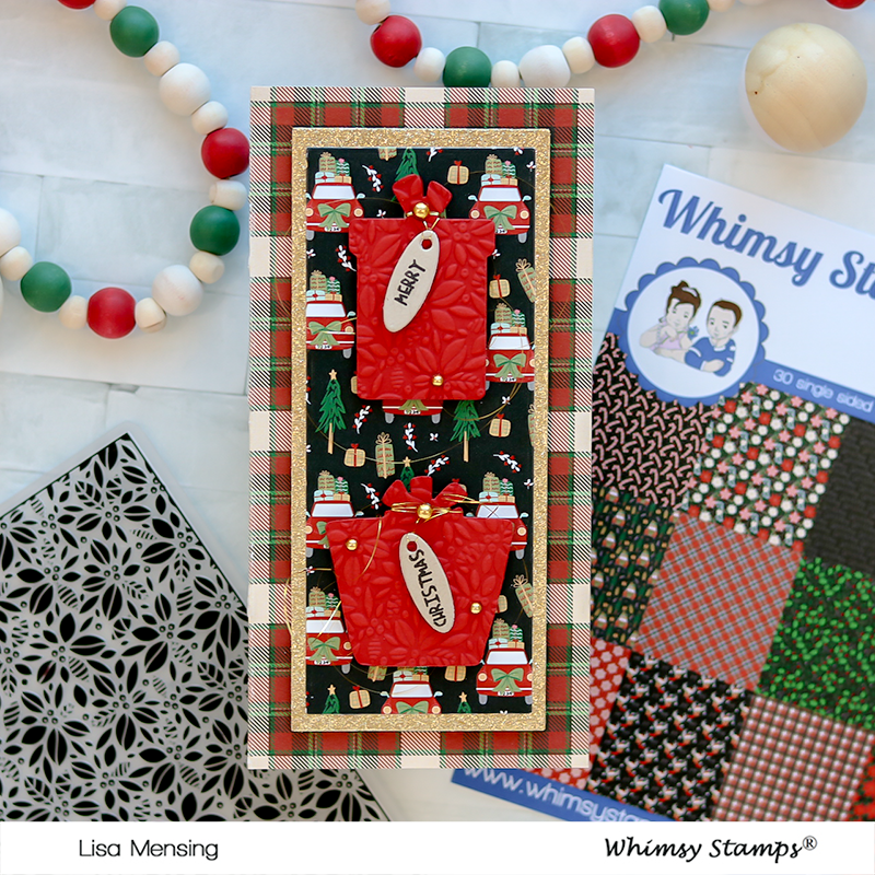 *NEW 6x6 Paper Pack - Christmas Eve - Whimsy Stamps