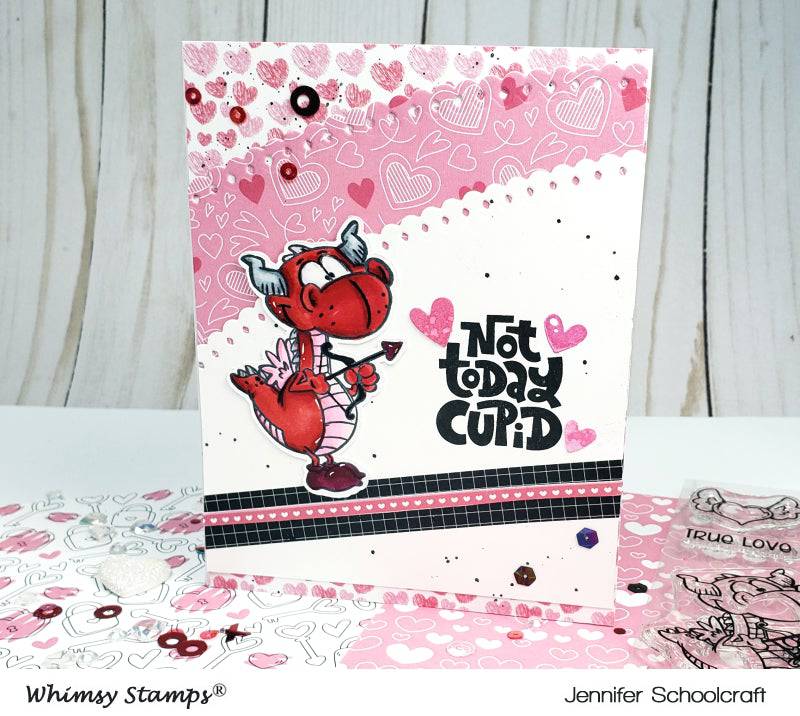 6x6 Paper Pack - Heart to Heart - Whimsy Stamps