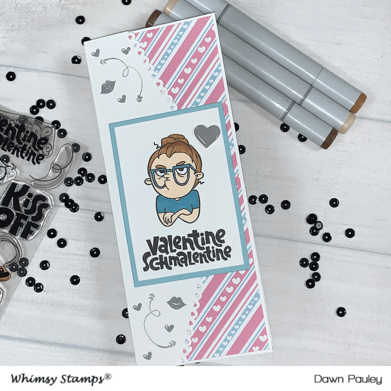 6x6 Paper Pack - Heart to Heart - Whimsy Stamps