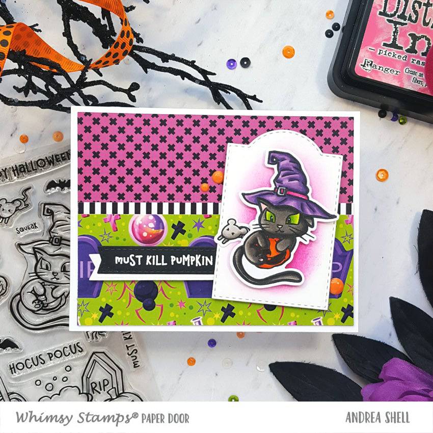 6x6 Paper Pack - Hocus Pocus - Whimsy Stamps