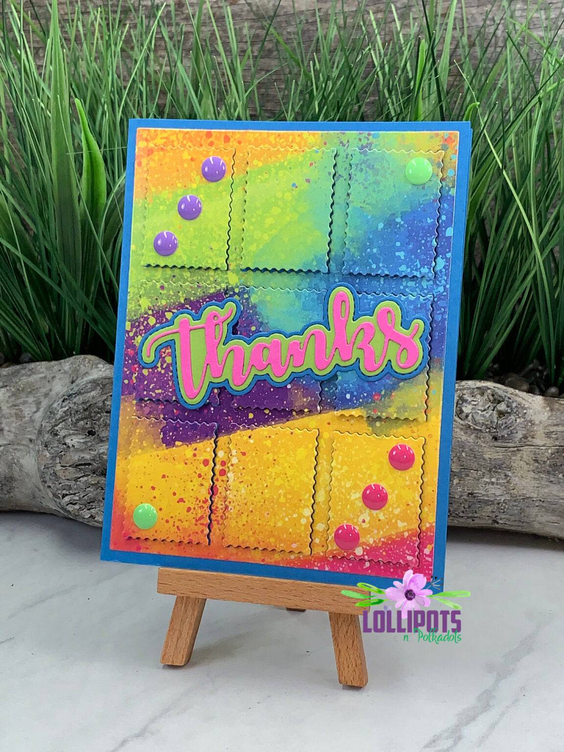 6x6 Paper Pack - Rainbow - Whimsy Stamps