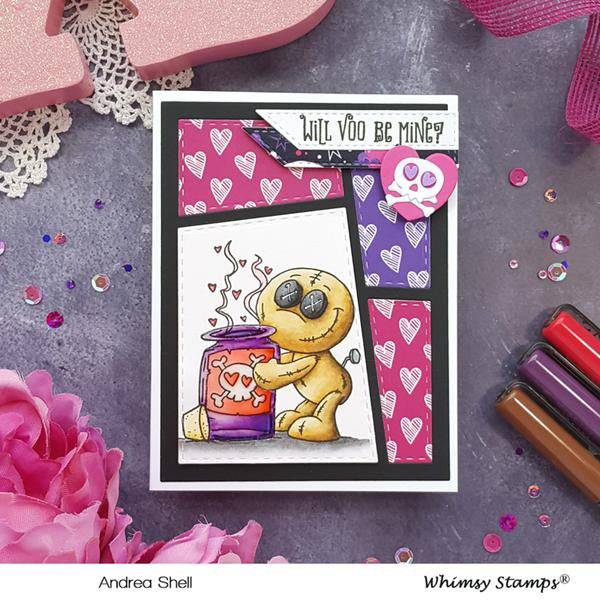 6x6 Paper Pack - Rainbow - Whimsy Stamps