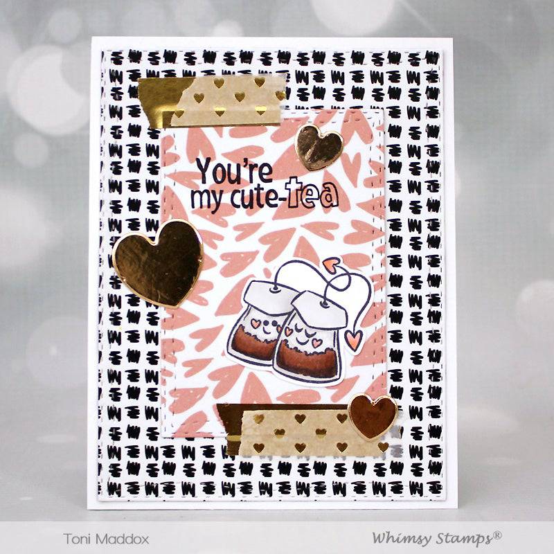 6x6 Paper Pack - Starring Hearts - Whimsy Stamps