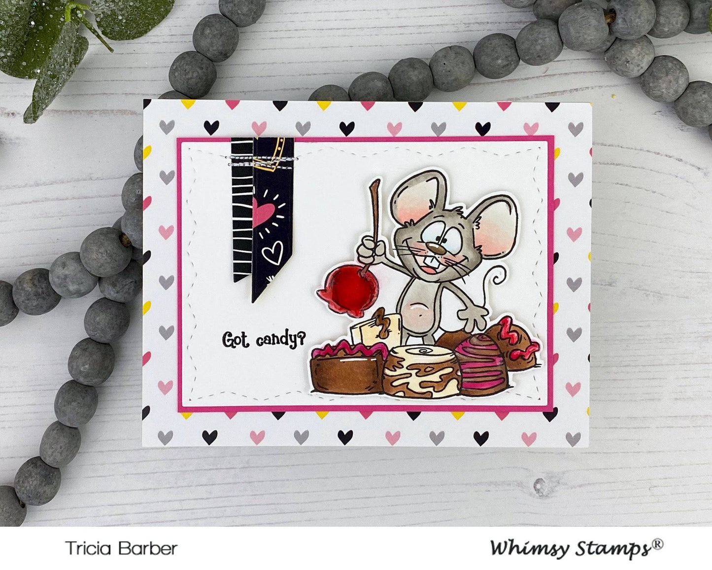 6x6 Paper Pack - Starring Hearts - Whimsy Stamps