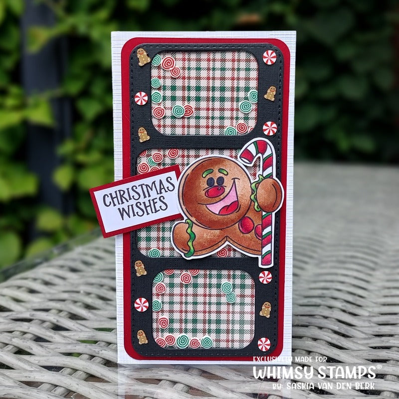 6x6 Paper Pack - Tartan - Whimsy Stamps