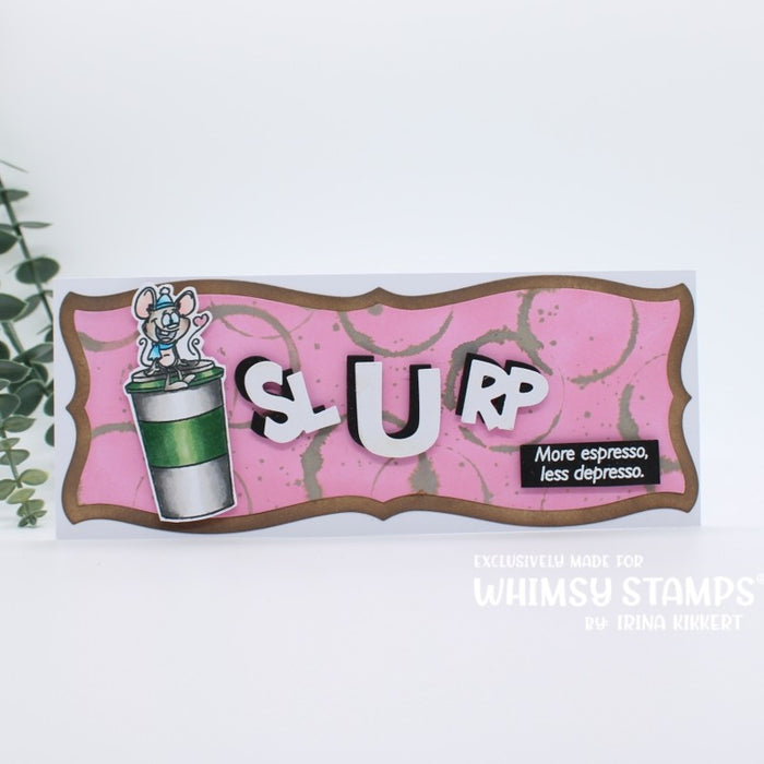 **NEW Slurp! Word Die Set - Whimsy Stamps