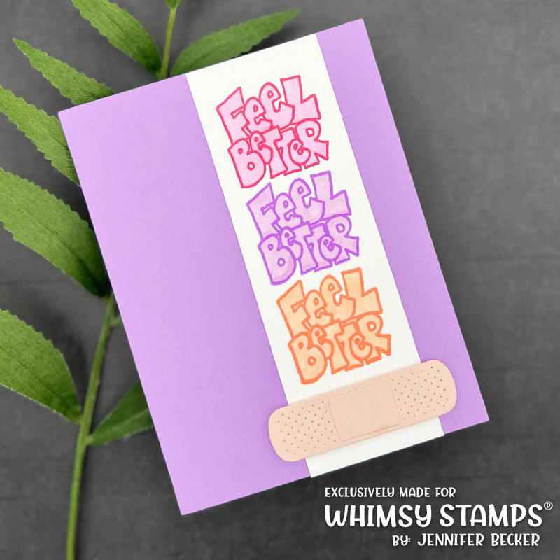 **NEW Sentiment Tiles - Happy Birthday Clear Stamps - Whimsy Stamps