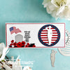 **NEW Poppy Remembrance Clear Stamps - Whimsy Stamps