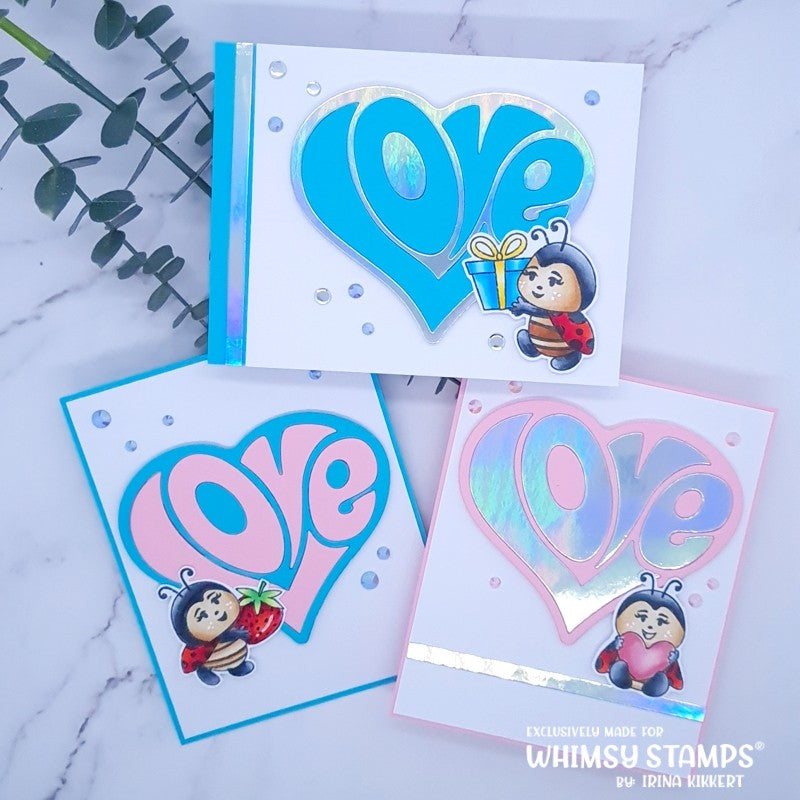 **NEW Love Heart Die - Whimsy Stamps