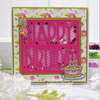 **NEW Happy Birthday Coverplate Die - Whimsy Stamps