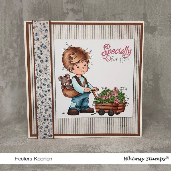 Sam's Special Delivery - Digital Stamp - Whimsy Stamps