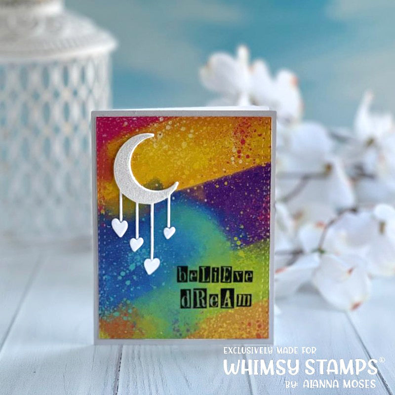 **NEW Boho Moon Die Set - Whimsy Stamps