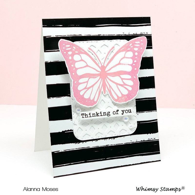 Butterflies Clear Stamps - Whimsy Stamps