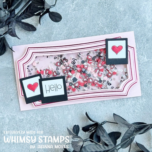 **NEW Mini Slim Notched Hot Foil Plates - Whimsy Stamps