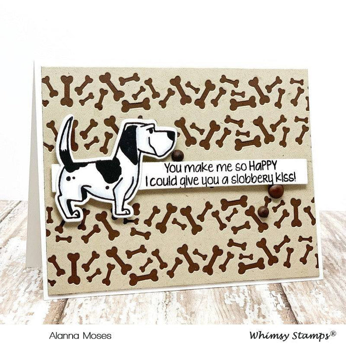 Paws and Bones Border Die Set - Whimsy Stamps