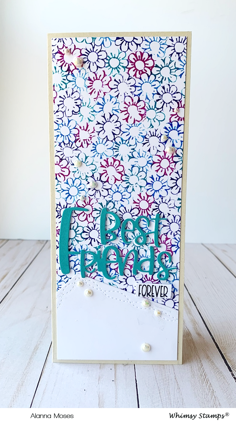 **NEW Best Friend Word Die Set - Whimsy Stamps