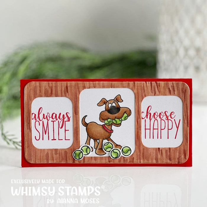 **NEW Doggie Fun Times Clear Stamps - Whimsy Stamps