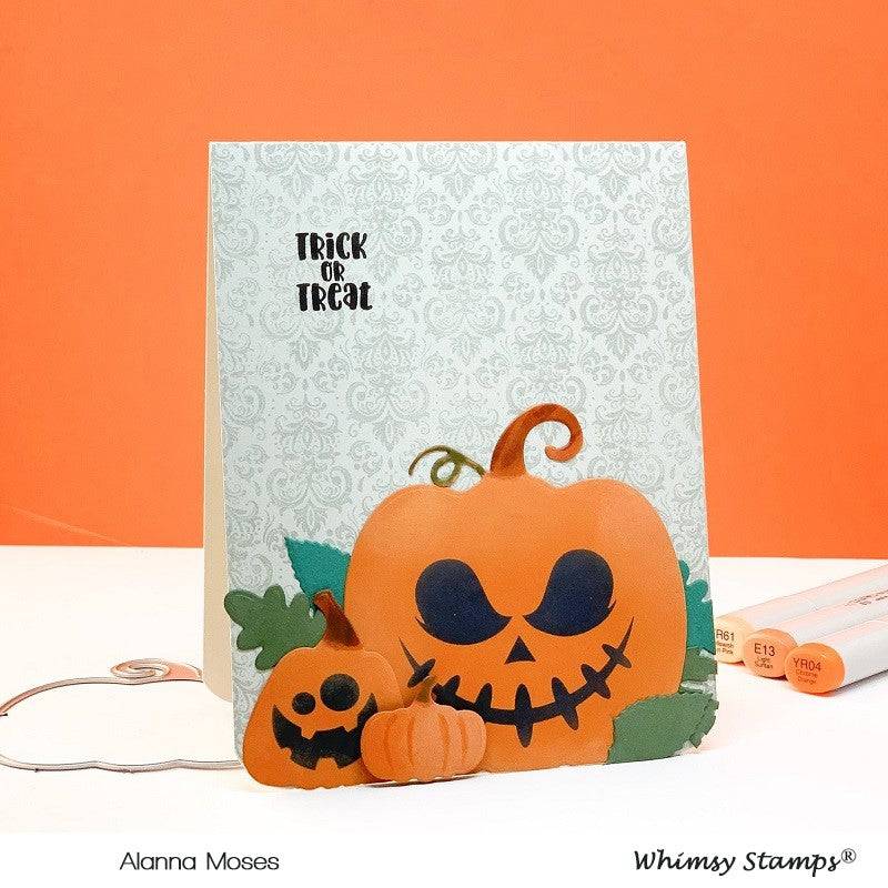 Build-a-Pumpkin Patch Die Set - Whimsy Stamps