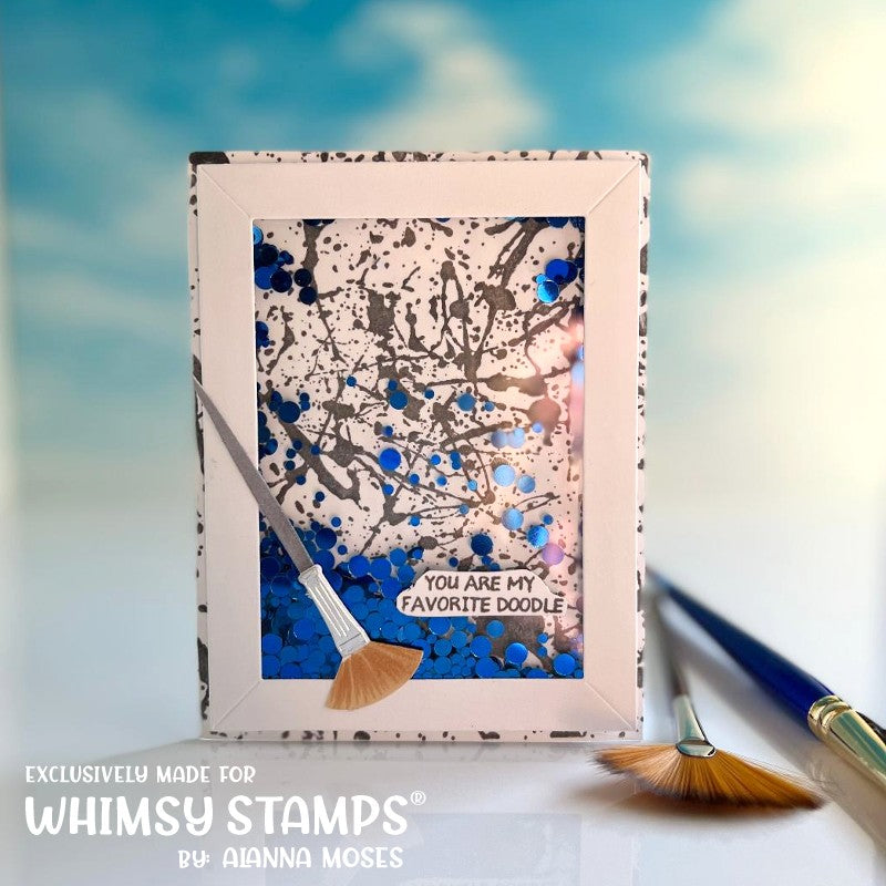 **NEW Paint and Palette Die Set - Whimsy Stamps