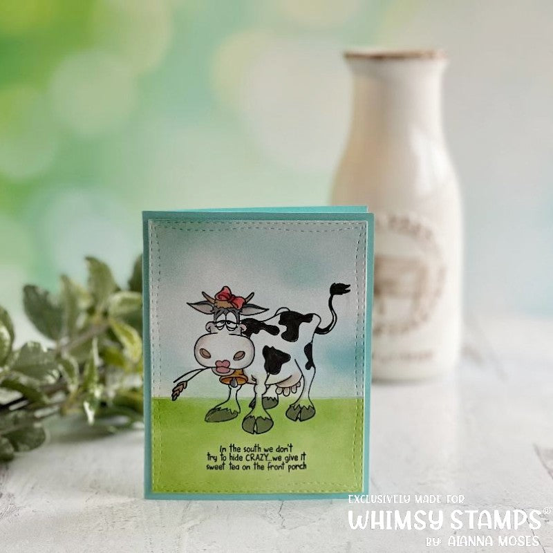 **NEW Southern Heifer Clear Stamps - Whimsy Stamps