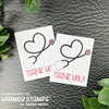 **NEW Stitches Clear Stamps - Whimsy Stamps