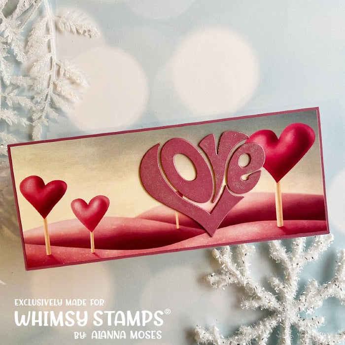 **NEW Love Heart Die - Whimsy Stamps