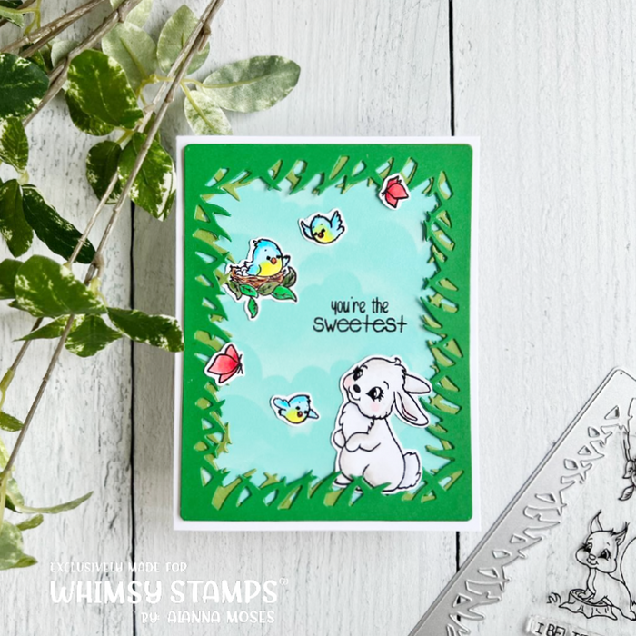 **NEW Woodland Critters Clear Stamps - Whimsy Stamps