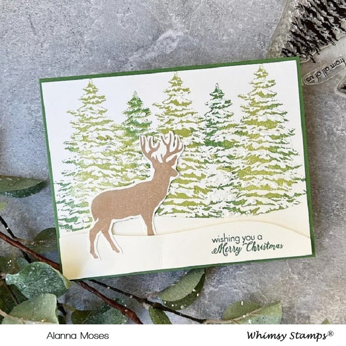 **NEW Woodland Silhouettes Clear Stamps - Whimsy Stamps
