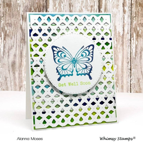 Lattice A2 Die - Whimsy Stamps