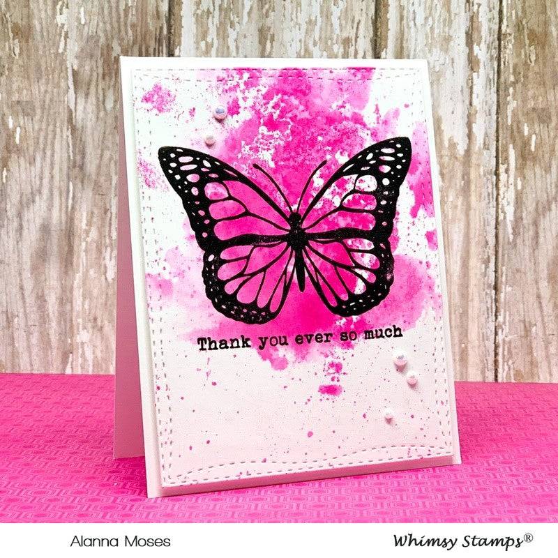 Butterflies Clear Stamps - Whimsy Stamps