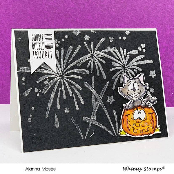 Fireworks Stencil - Whimsy Stamps