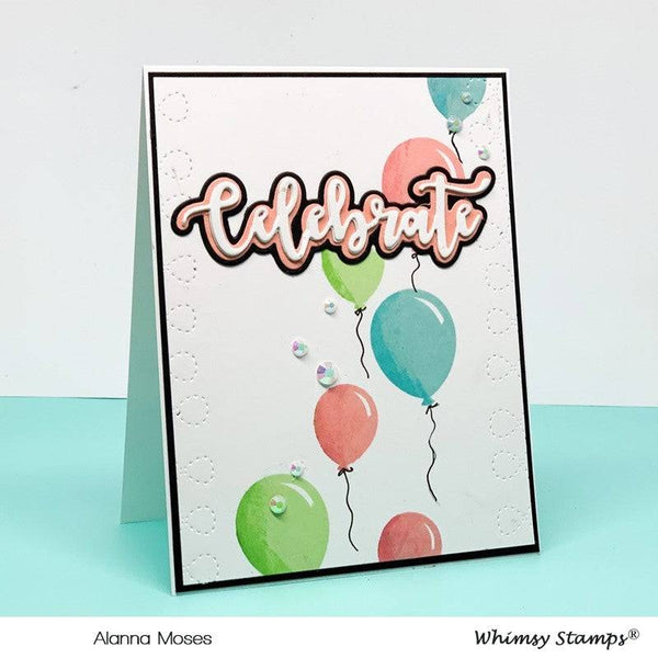 Happy Everything Clear Stamps - Whimsy Stamps