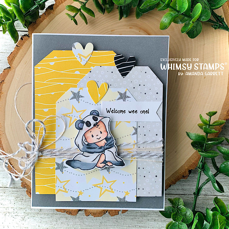 Babies from Above Clear Stamps - Whimsy Stamps