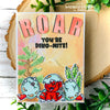 Roar, Stomp, and Chomp Clear Stamps - Whimsy Stamps
